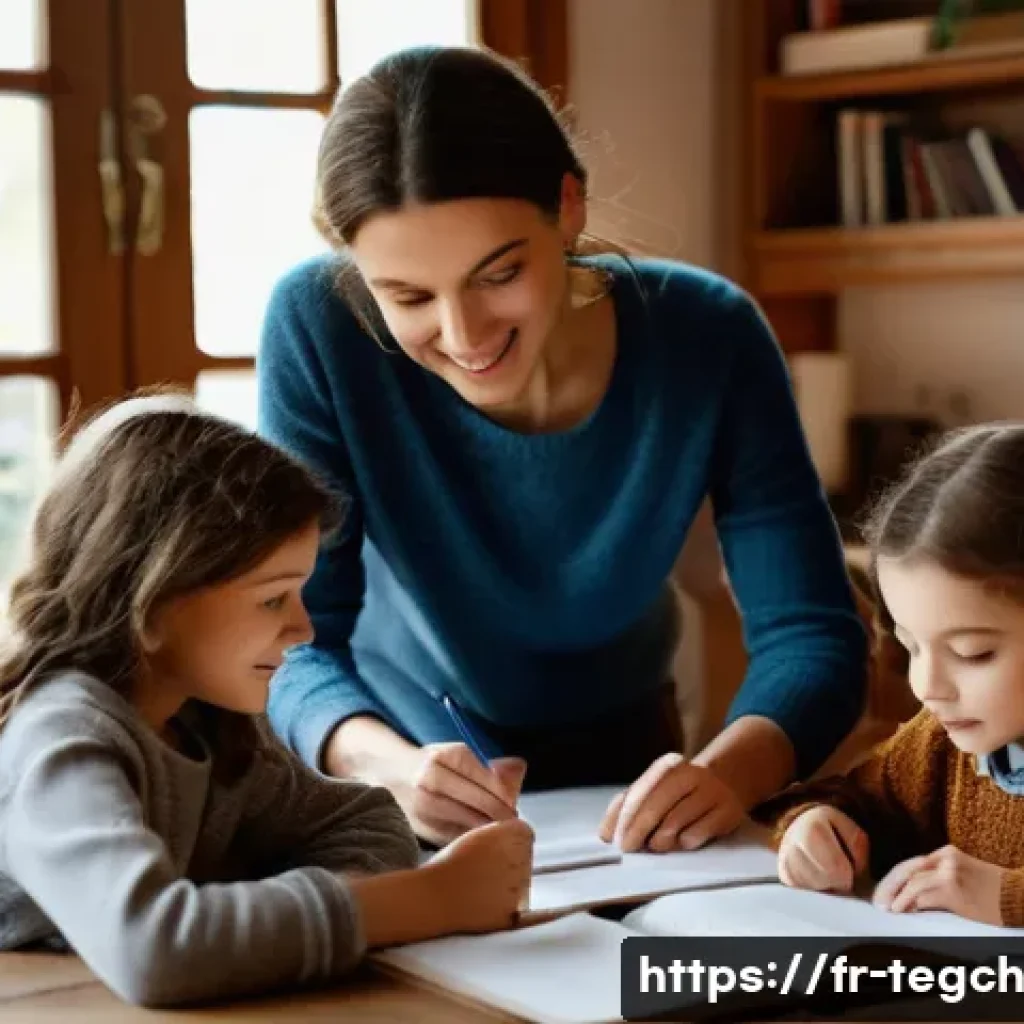 홈스쿨링의 법적 등록 방법 안내 - **Prompt 1: Cozy Homeschooling Day**
A warm and inviting scene inside a French home, depicting a...